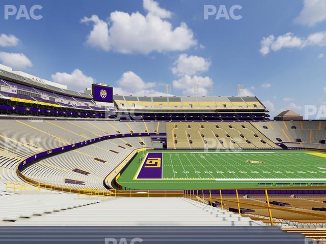 Tiger Stadium - Section 410 Seat View