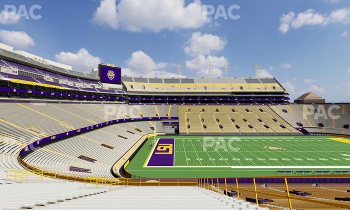 Tiger Stadium - Section 410 Seat View