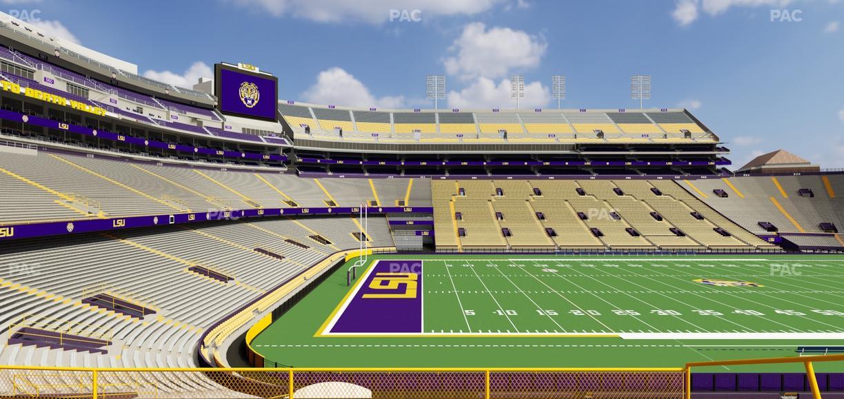 Tiger Stadium - Section 410 Seat View