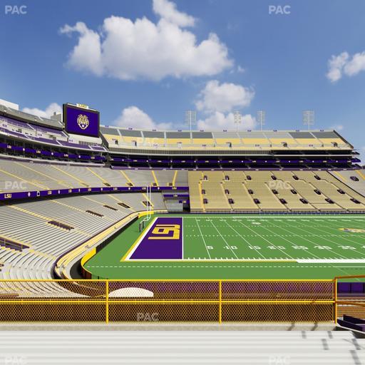 Tiger Stadium - Section 410 Seat View