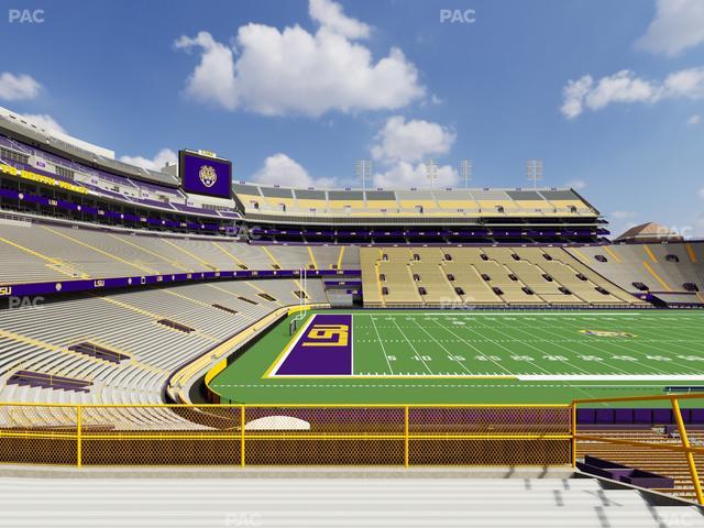 Tiger Stadium - Section 410 Seat View