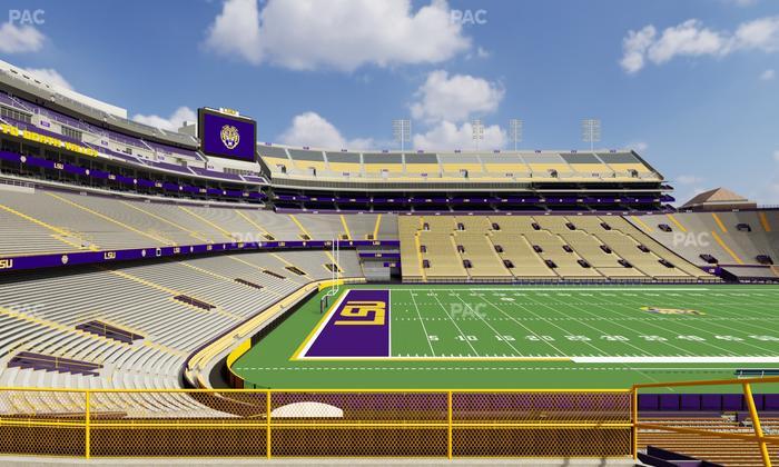 Tiger Stadium - Section 410 Seat View