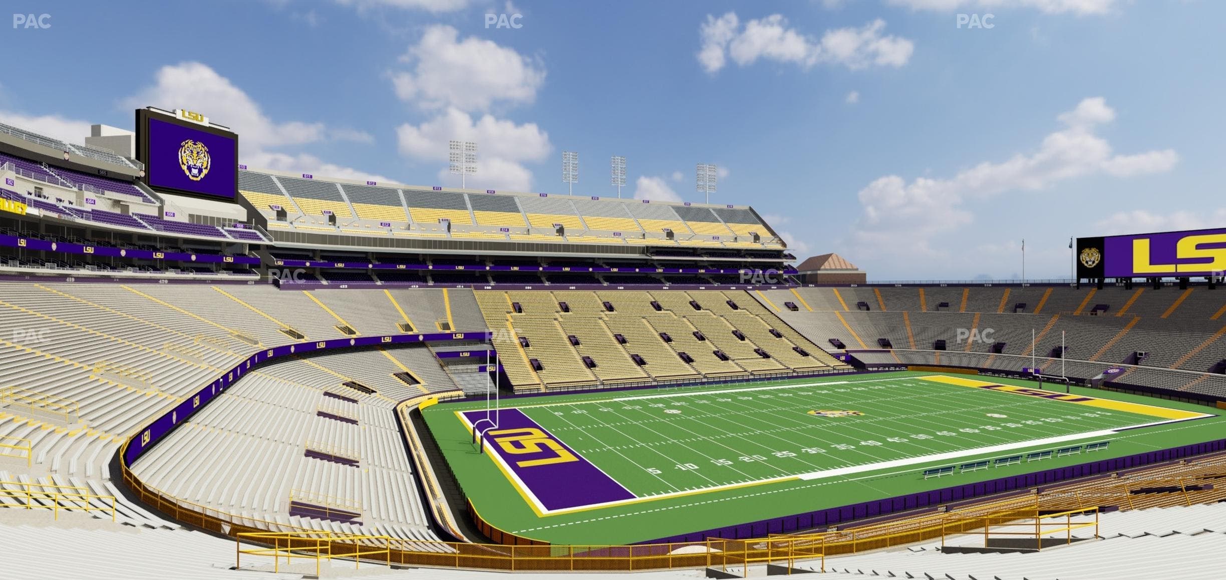 Tiger Stadium - Section 412 Seat View