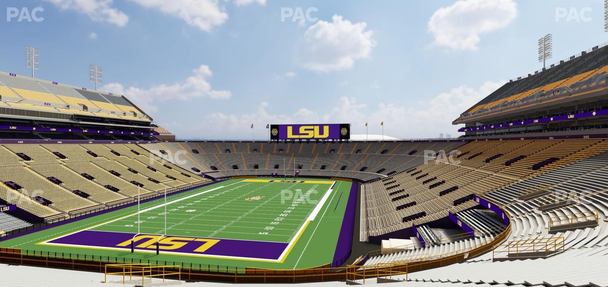 Tiger Stadium - Section 415 Seat View