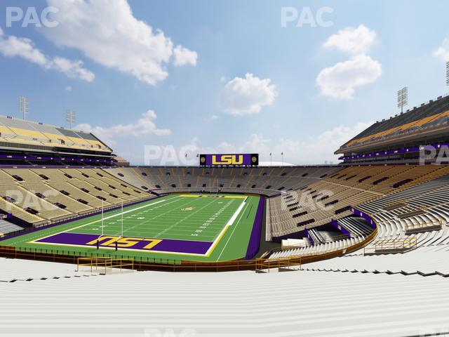 Tiger Stadium - Section 415 Seat View