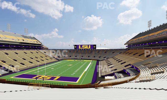 Tiger Stadium - Section 415 Seat View