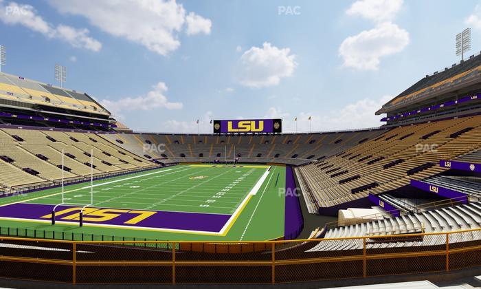 Tiger Stadium - Section 415 Seat View