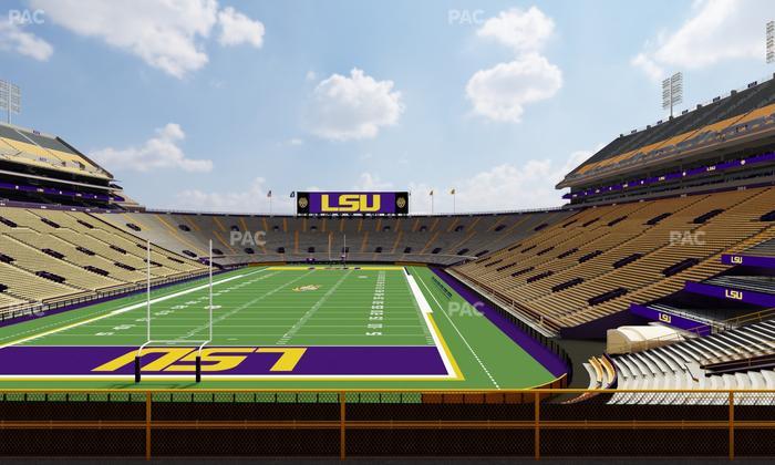 Tiger Stadium - Section 416 Seat View
