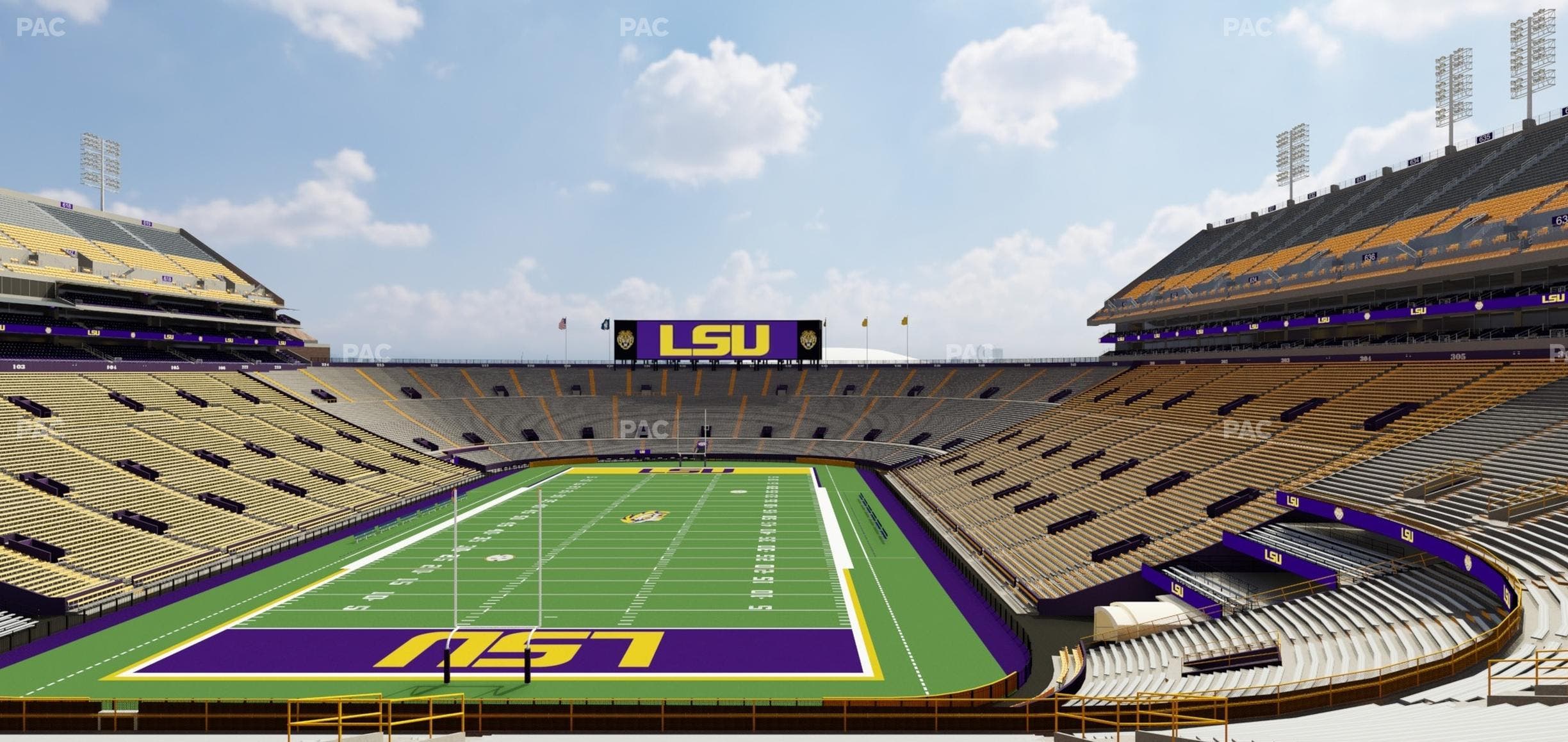 Tiger Stadium - Section 416 Seat View