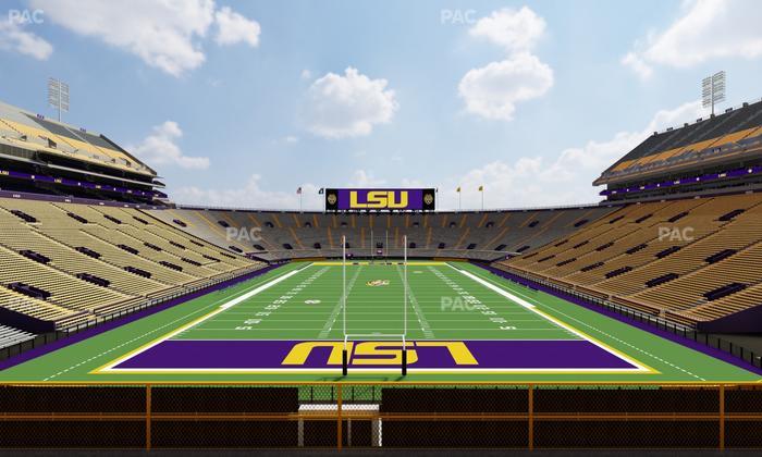Tiger Stadium - Section 417 Seat View
