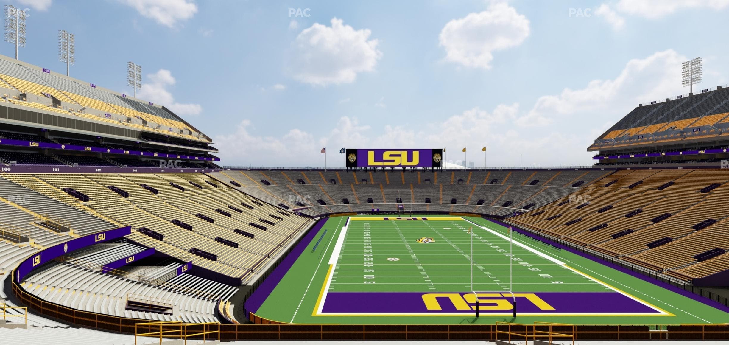 Tiger Stadium - Section 418 Seat View