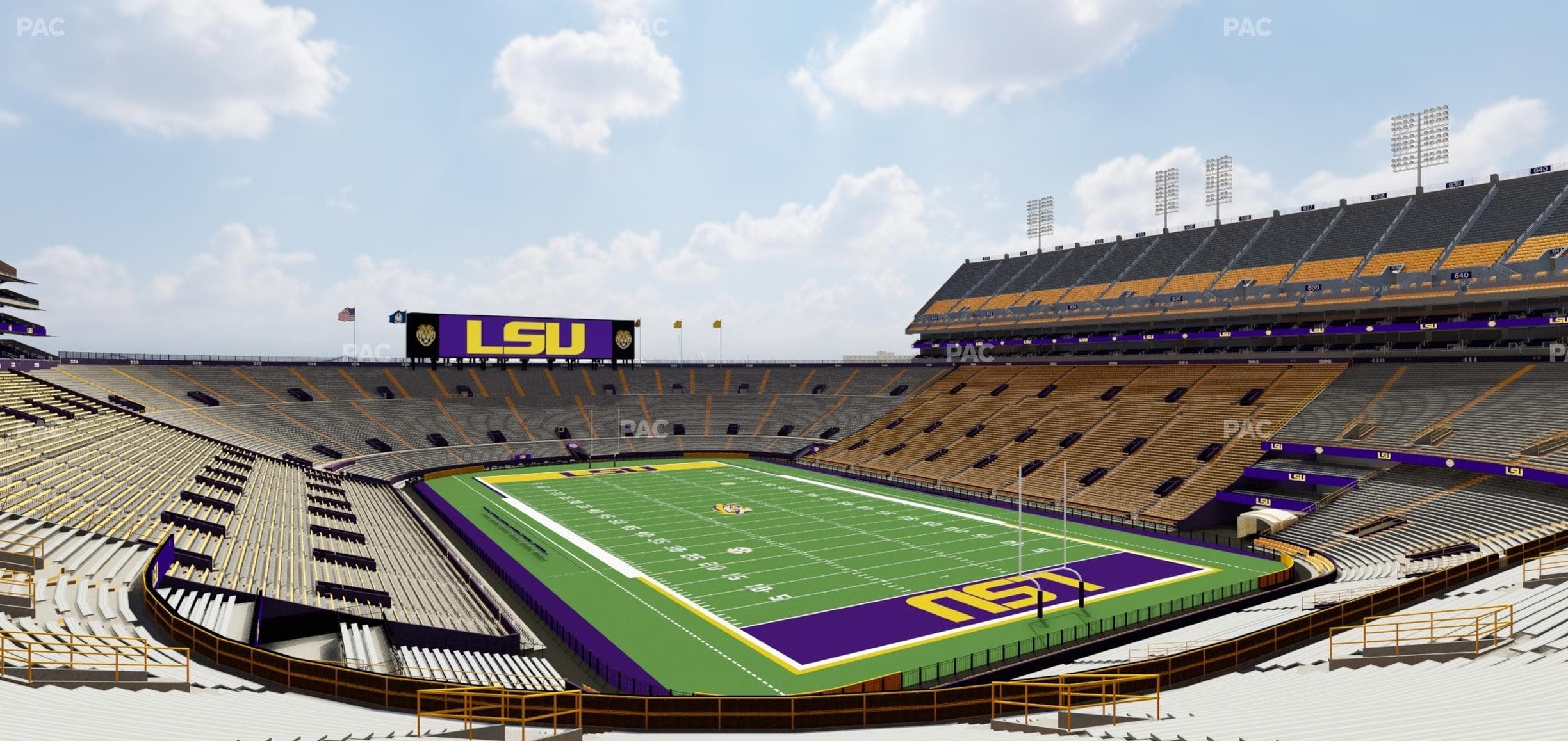 Tiger Stadium - Section 420 Seat View