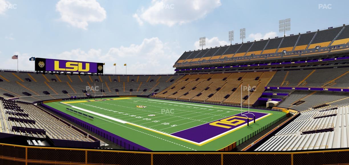 Tiger Stadium - Section 421 Seat View