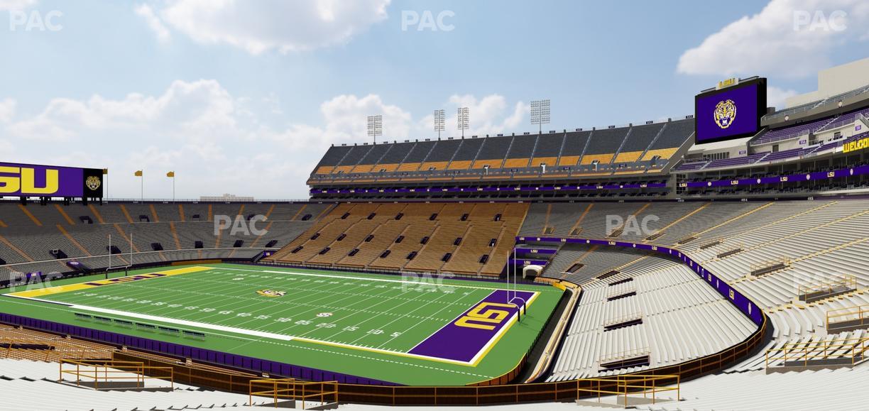 Tiger Stadium - Section 422 Seat View