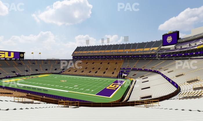 Tiger Stadium - Section 422 Seat View