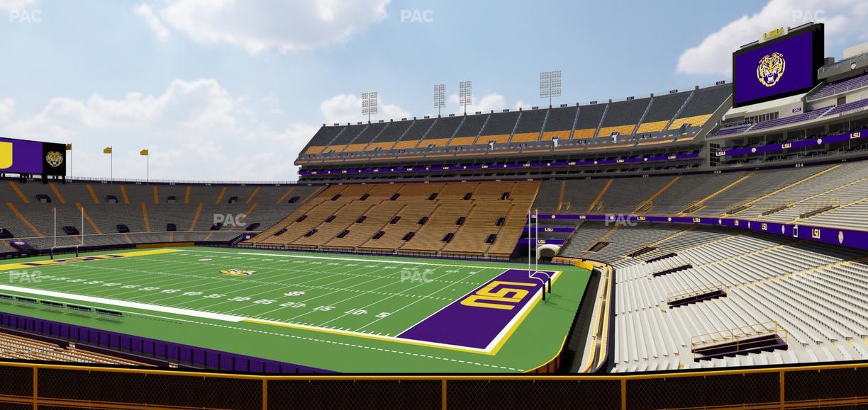 Tiger Stadium - Section 422 Seat View