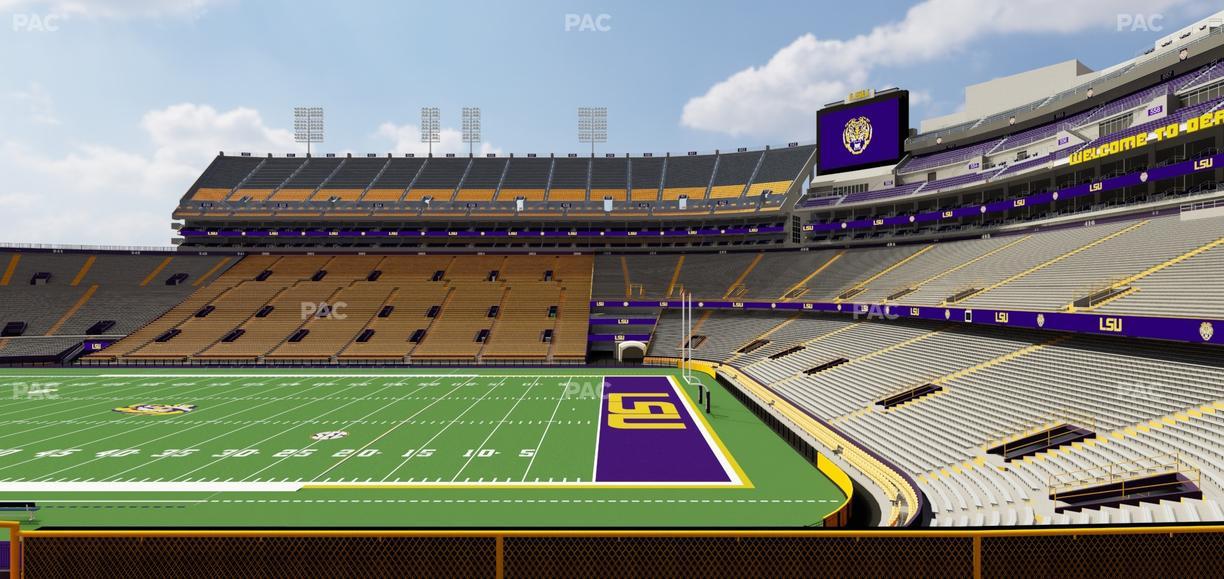 Tiger Stadium - Section 424 Seat View