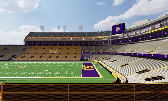 Tiger Stadium - Section 424 Seat View