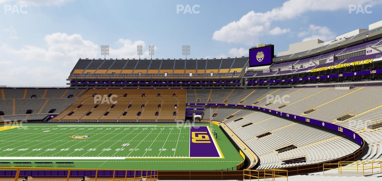 Tiger Stadium - Section 424 Seat View