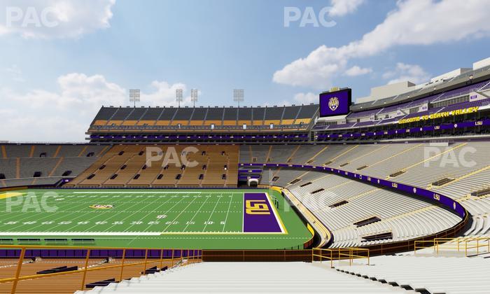 Tiger Stadium - Section 424 Seat View