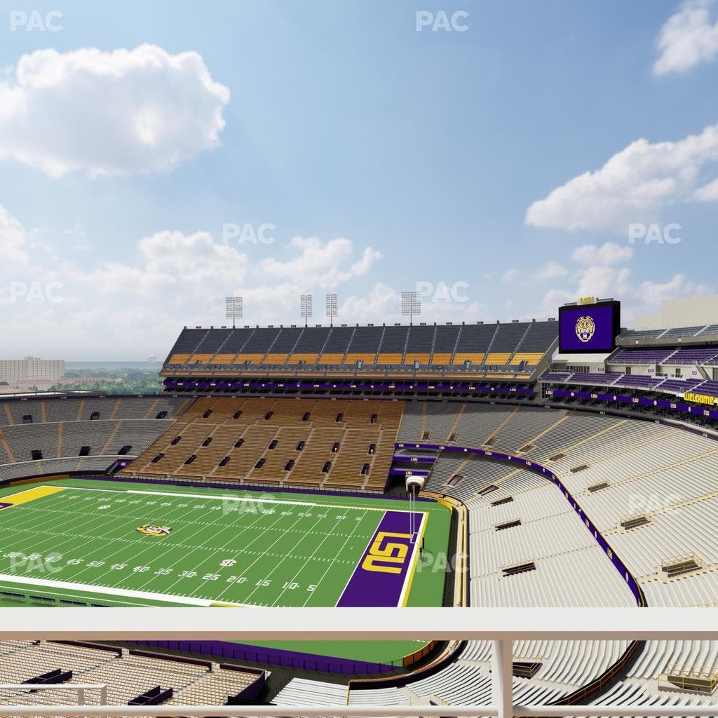 Tiger Stadium - Section 512 Seat View