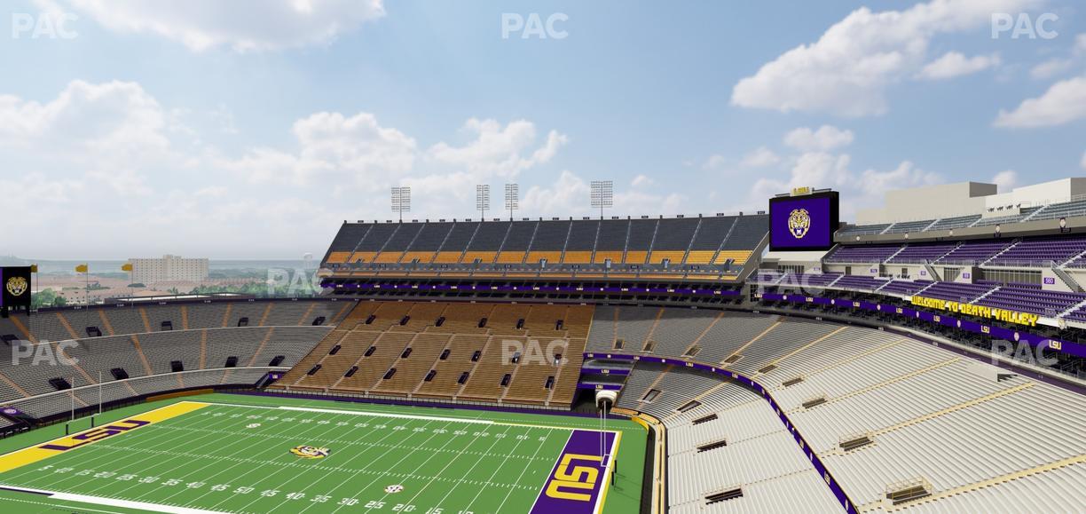 Tiger Stadium - Section 512 Seat View