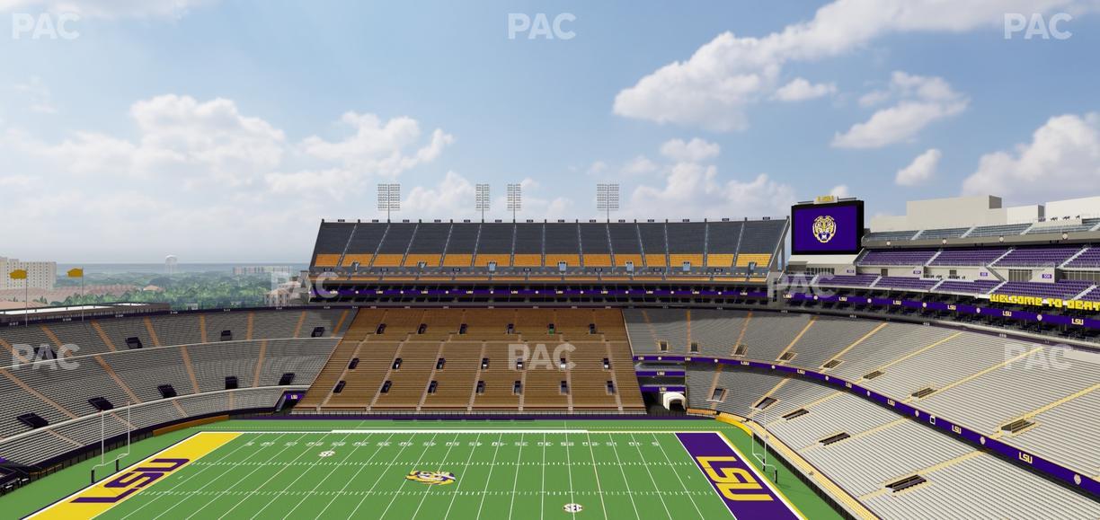 Tiger Stadium - Section 515 Seat View