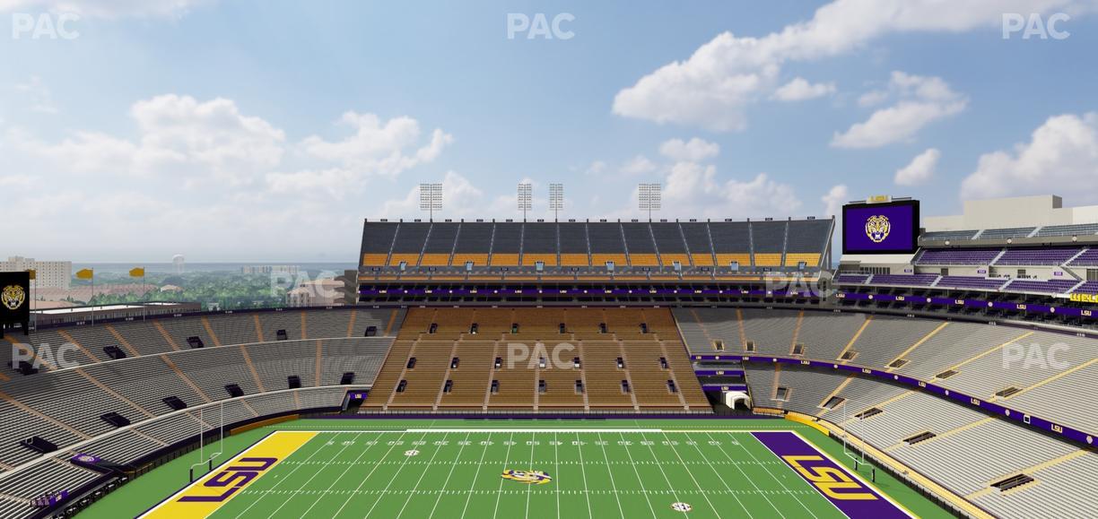 Tiger Stadium - Section 516 Seat View