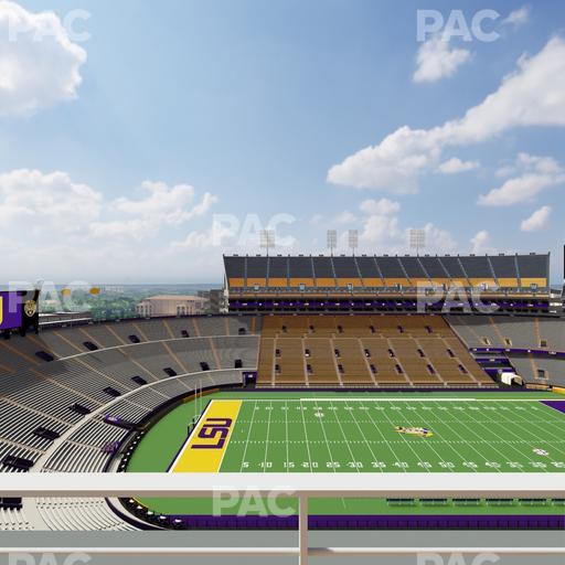 Tiger Stadium - Section 518 Seat View