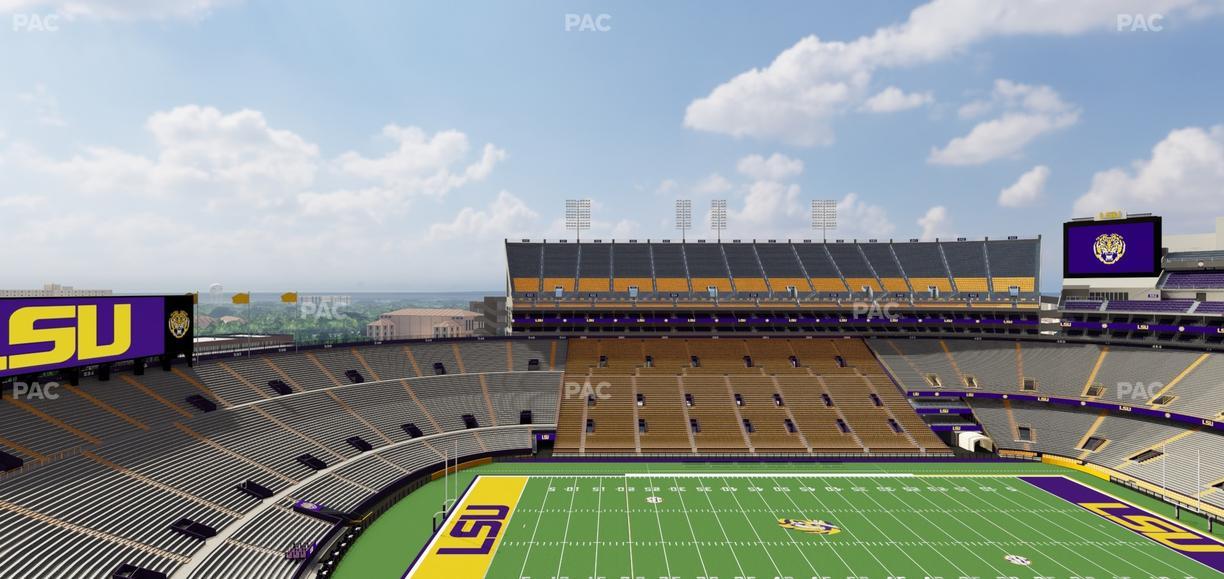 Tiger Stadium - Section 518 Seat View
