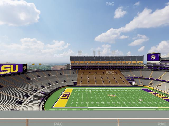 Tiger Stadium - Section 518 Seat View