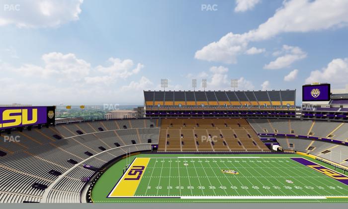 Tiger Stadium - Section 518 Seat View