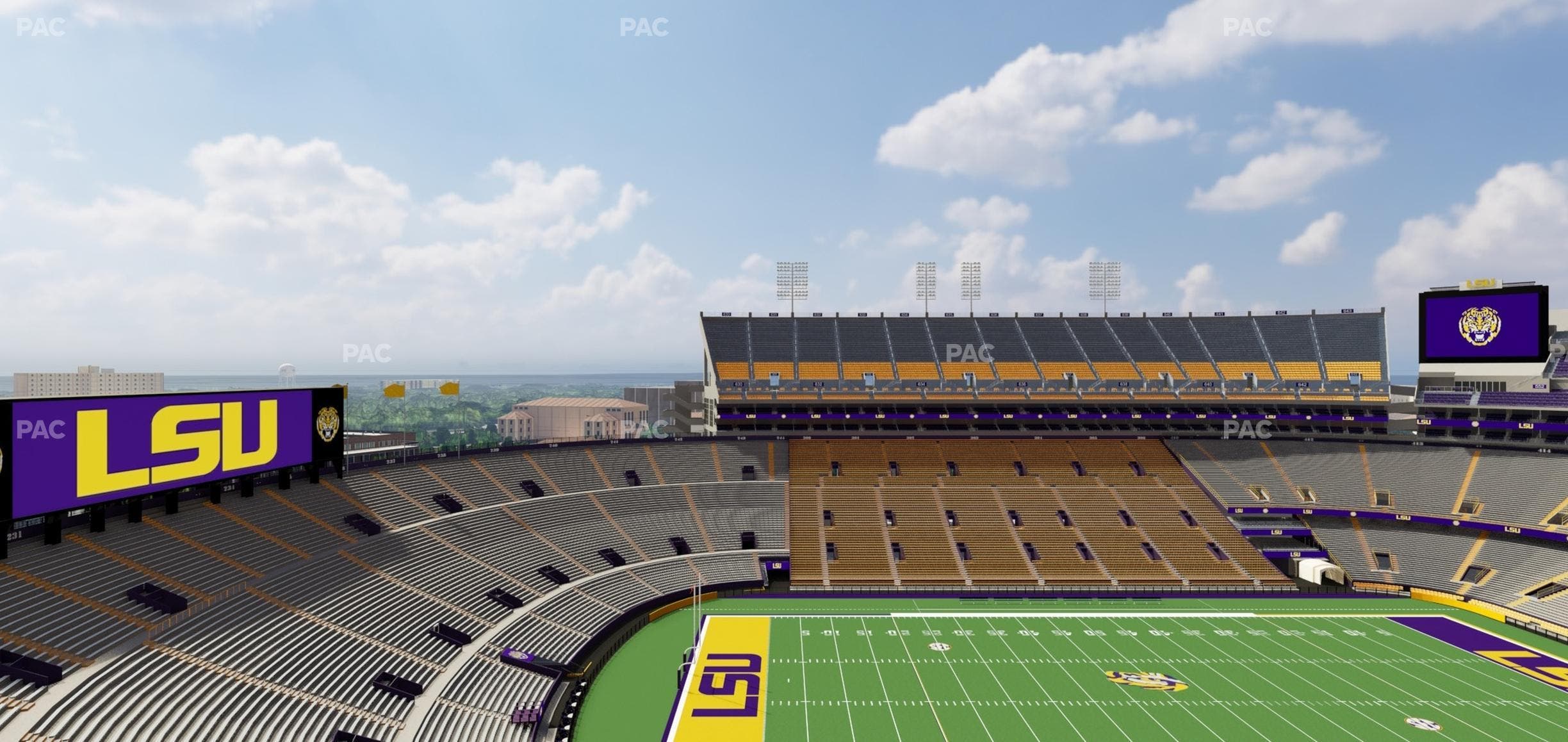Tiger Stadium - Section 519 Seat View