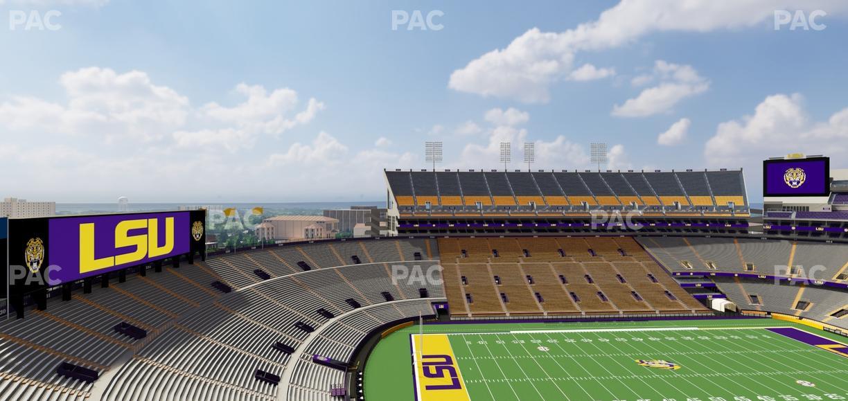 Tiger Stadium - Section 520 Seat View