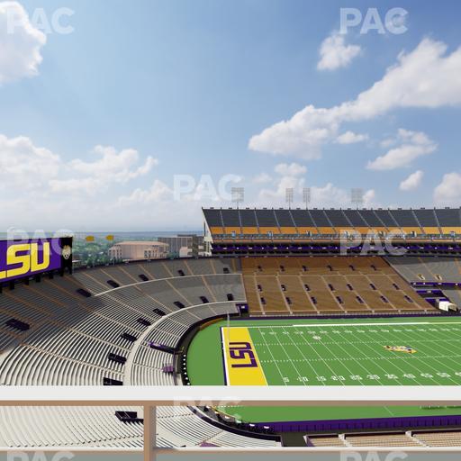 Tiger Stadium - Section 520 Seat View
