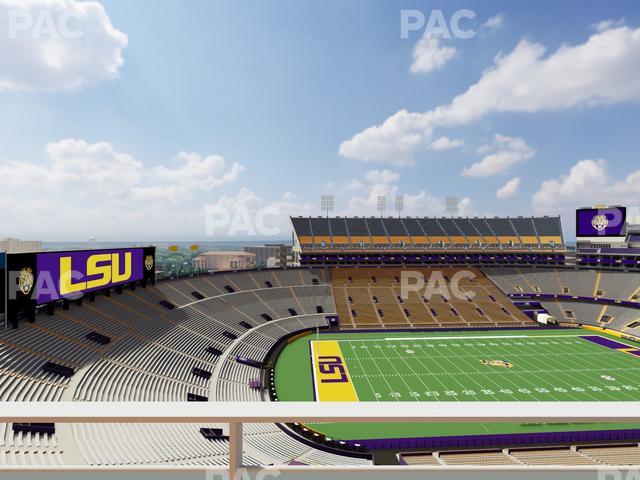Tiger Stadium - Section 520 Seat View