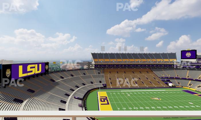 Tiger Stadium - Section 520 Seat View