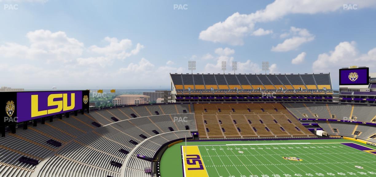 Tiger Stadium - Section 520 Seat View