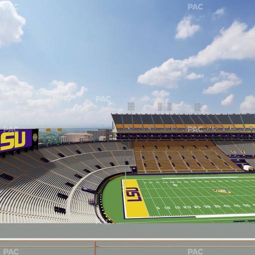 Tiger Stadium - Section 520 Seat View
