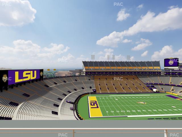 Tiger Stadium - Section 520 Seat View