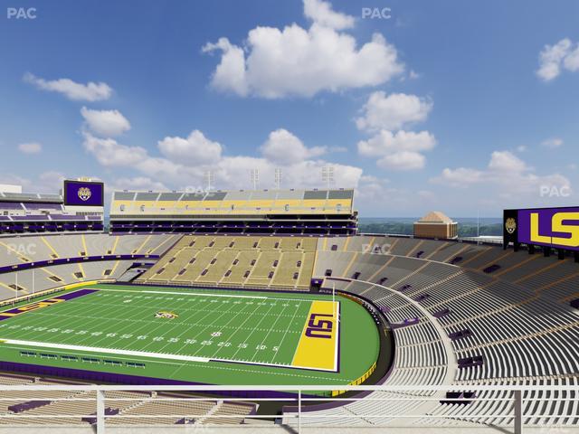 Tiger Stadium - Section 530 Seat View