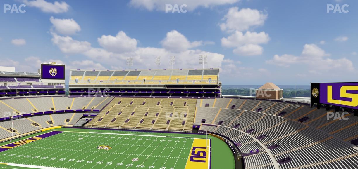 Tiger Stadium - Section 530 Seat View