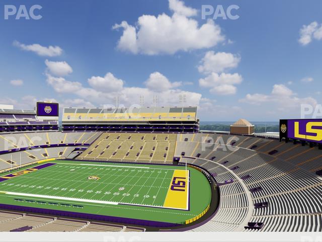 Tiger Stadium - Section 530 Seat View
