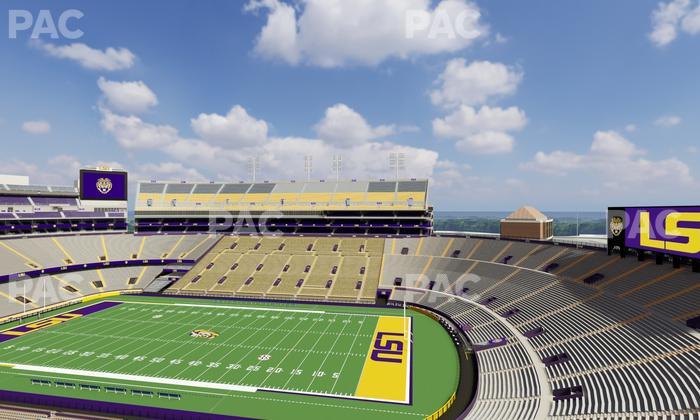 Tiger Stadium - Section 530 Seat View