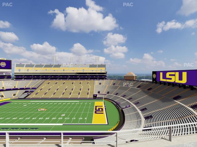 Tiger Stadium - Section 531 Seat View