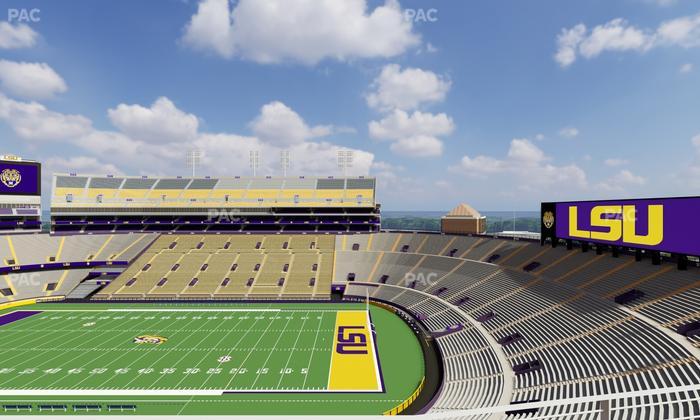 Tiger Stadium - Section 531 Seat View