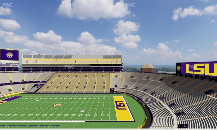 Tiger Stadium - Section 532 Seat View