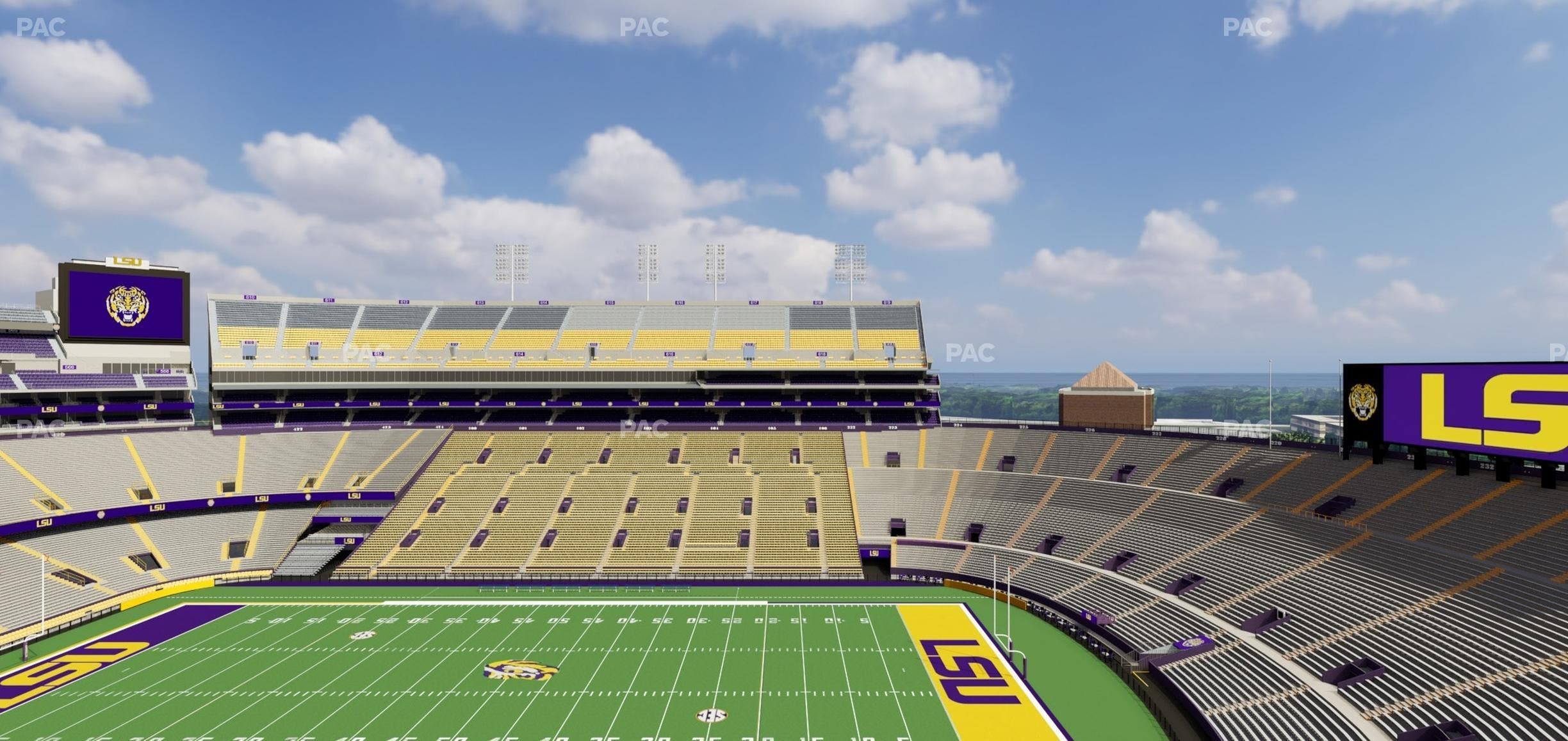 Tiger Stadium - Section 533 Seat View