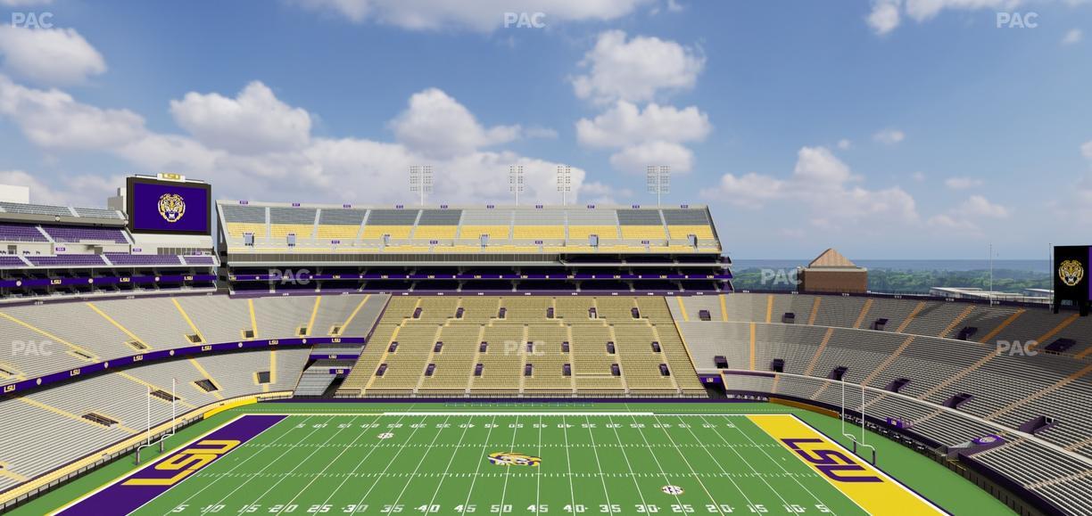 Tiger Stadium - Section 535 Seat View