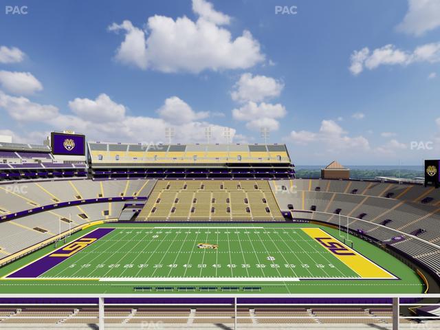 Tiger Stadium - Section 535 Seat View